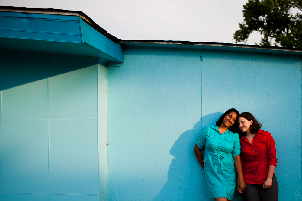 Bejal + Brittany | Rustic Durham engagement session | Durham Portrait Photographer