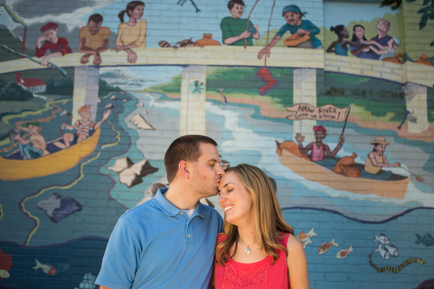Crystal + Dylan | Rustic Engagement Session | Pittsboro Engagement Photographer