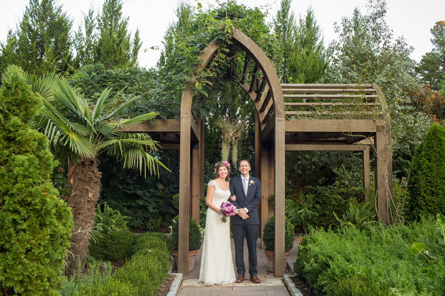 Dana + Ben | DIY Duke Gardens Wedding | Durham Wedding Photographer