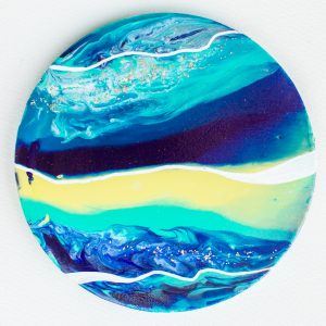 Buy Sargasso Sea Abstract Painting for $145