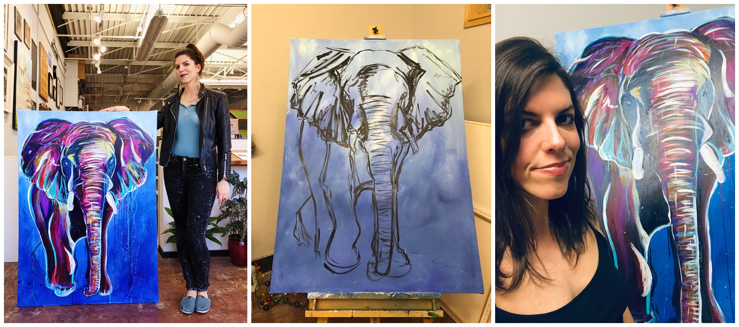 Why I’m Celebrating V-Day with an Elephant Painting