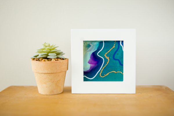 3x3_Green-and-Purple-Mini-Painting